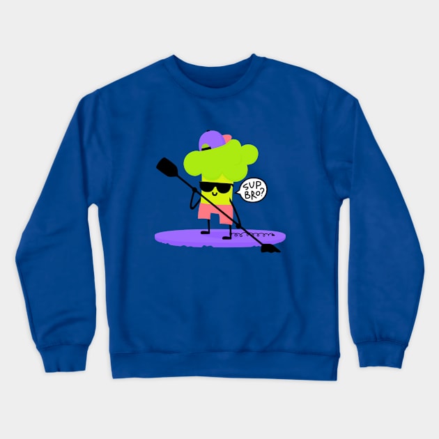 Sup bro Crewneck Sweatshirt by Broccoliparadise